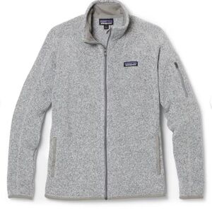 Patagonia Light Gray Fleece Jacket